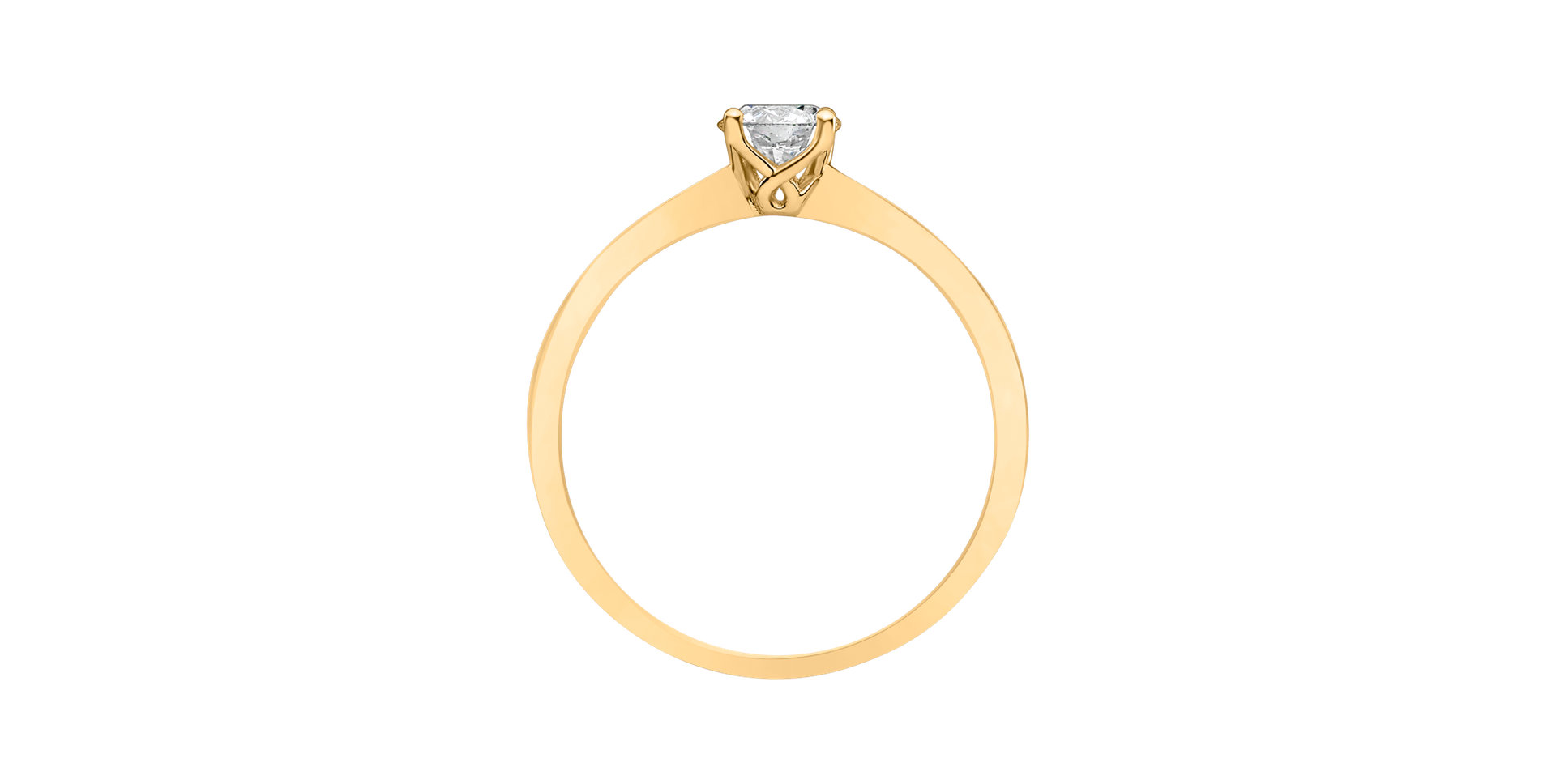 Prsten s diamantem Lovely Beauty