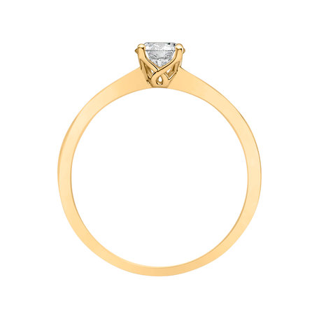 Prsten s diamantem Lovely Beauty
