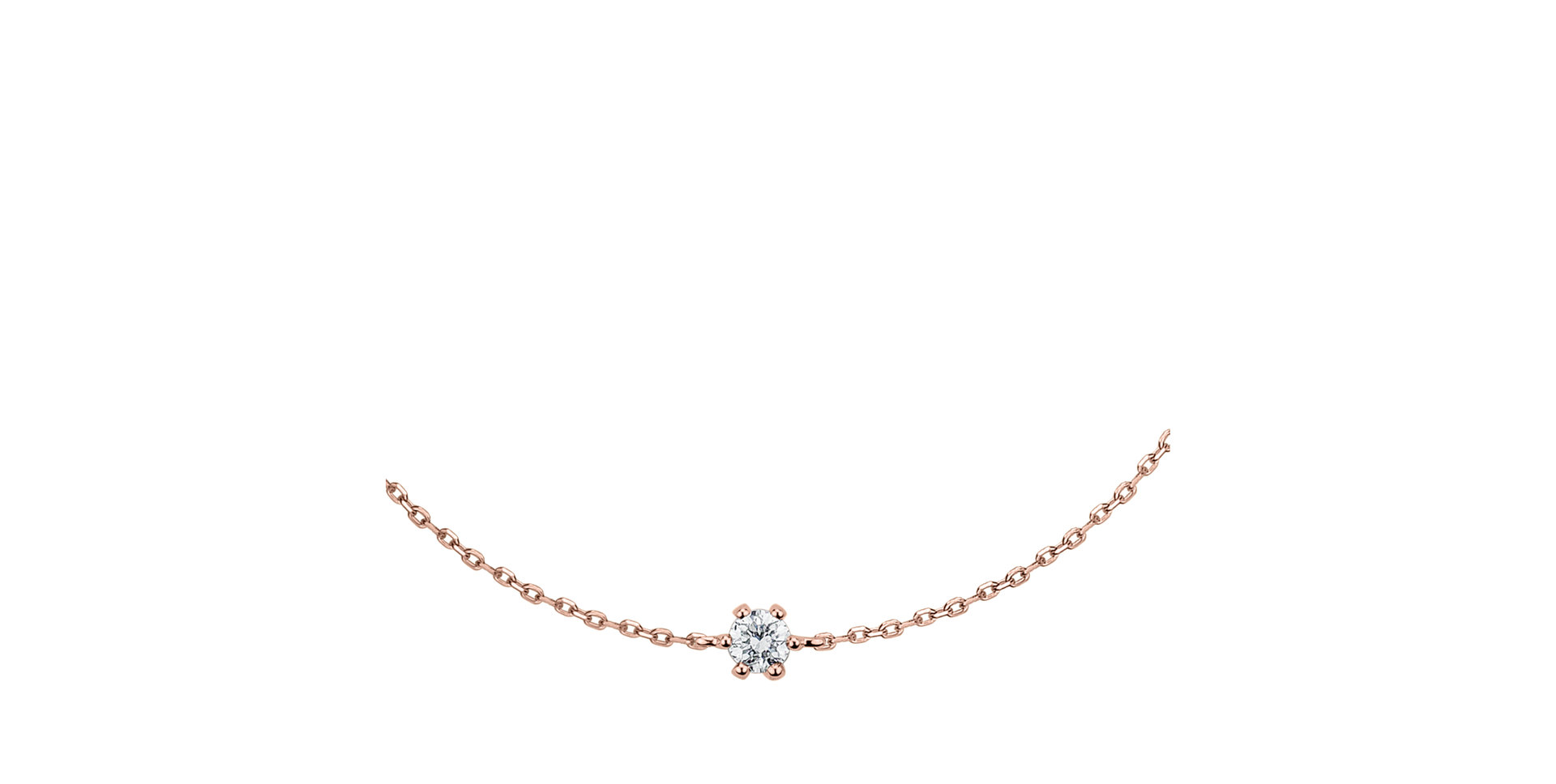 Náramek s diamantem Essential Shine