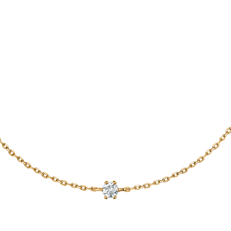 Náramek s diamantem Essential Shine
