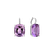 Náušnice s ametystem a diamanty Apollo3