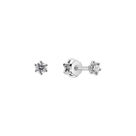 Náušnice s diamantem Essential Sparks