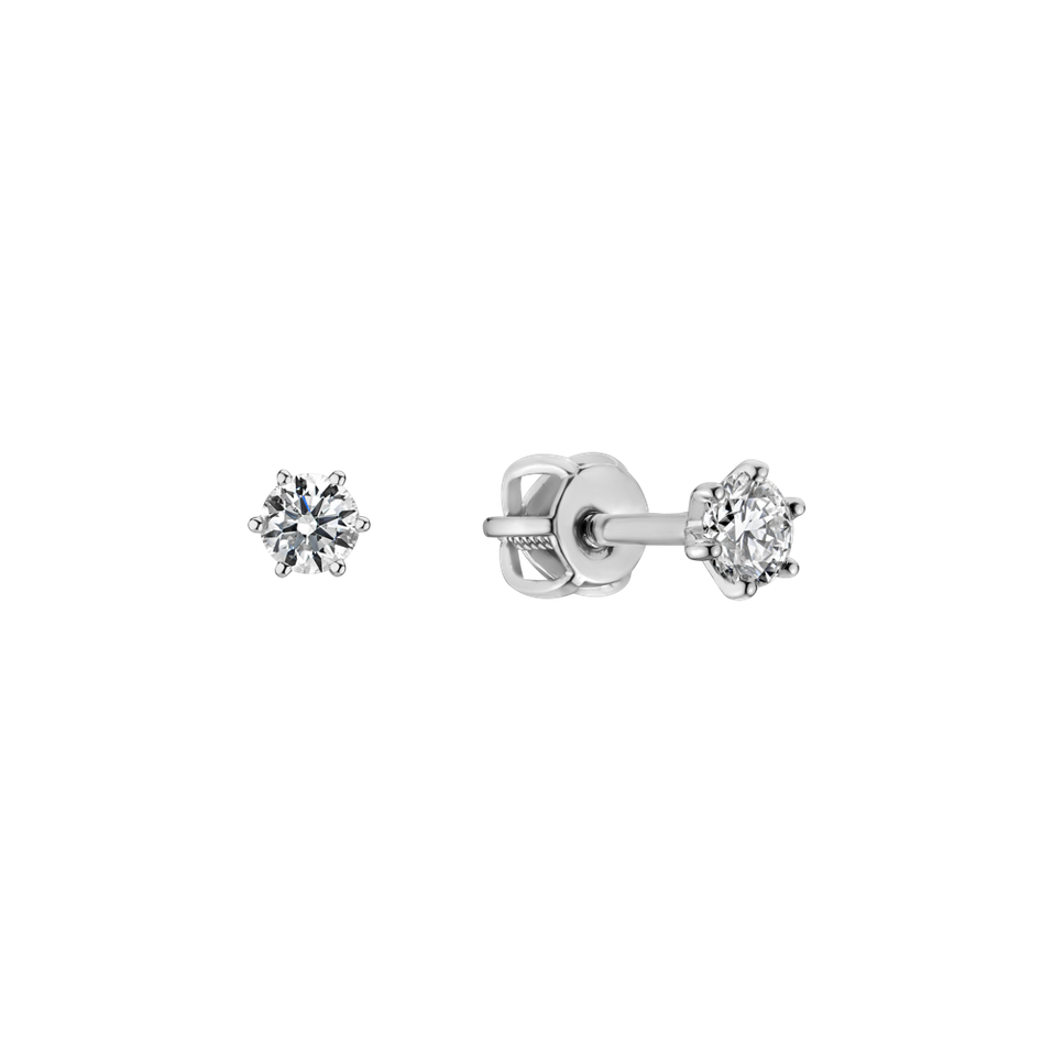 Náušnice s diamantem Essential Sparks