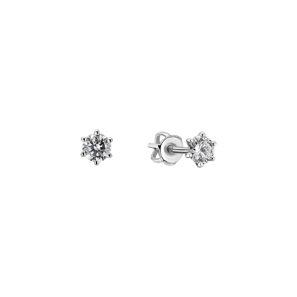 Náušnice s diamantem Essential Sparks