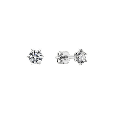Náušnice s diamantem Essential Sparks