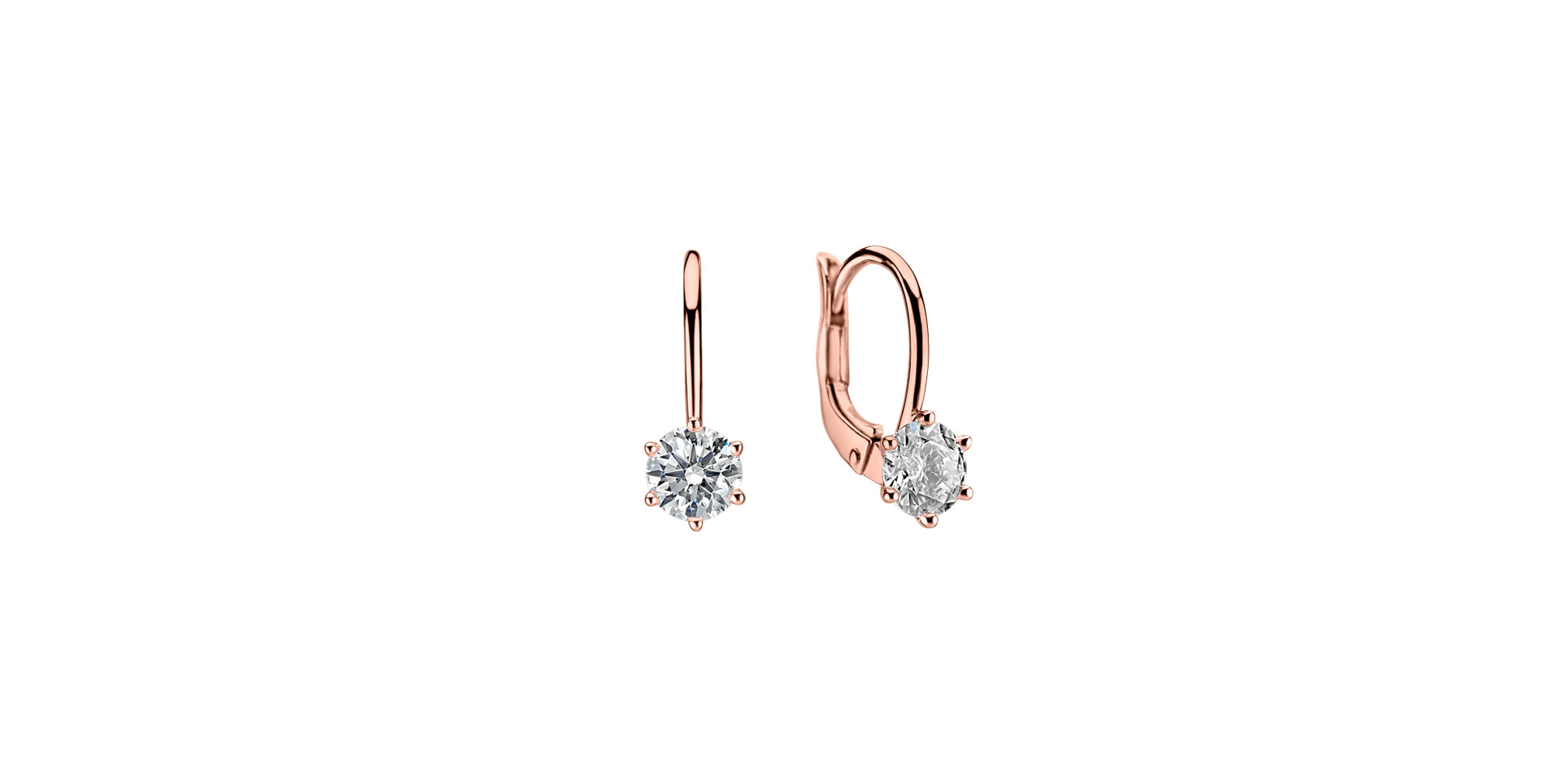 Náušnice s diamantem Everyday Glow