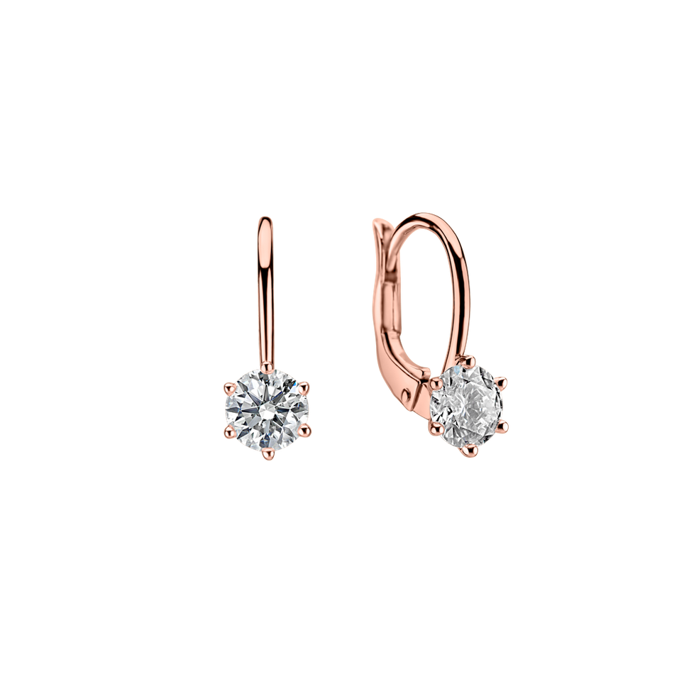 Náušnice s diamantem Everyday Glow