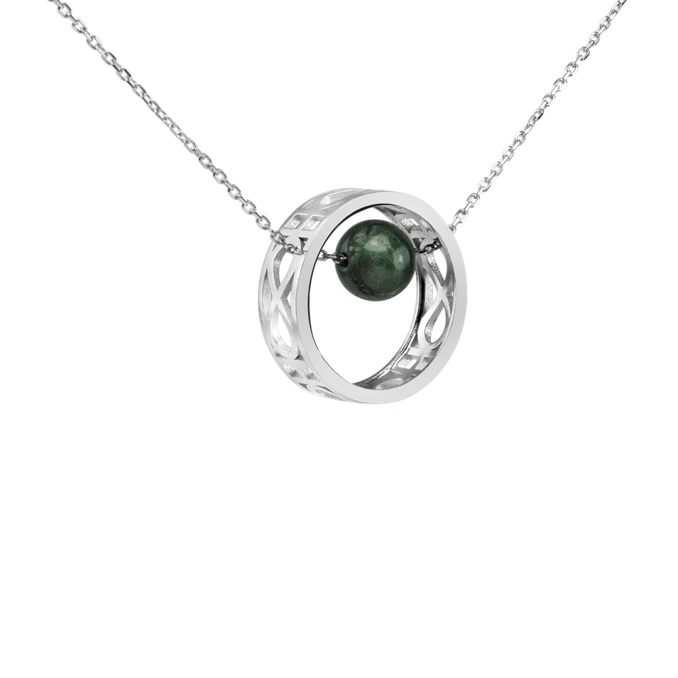 Náhrdelník s malachitem Marius