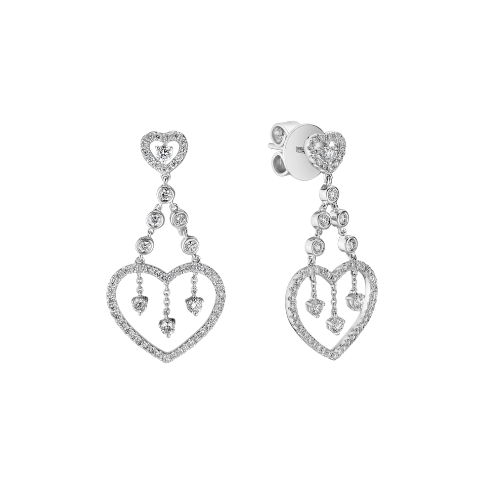 Náušnice s diamanty Grand Lovers