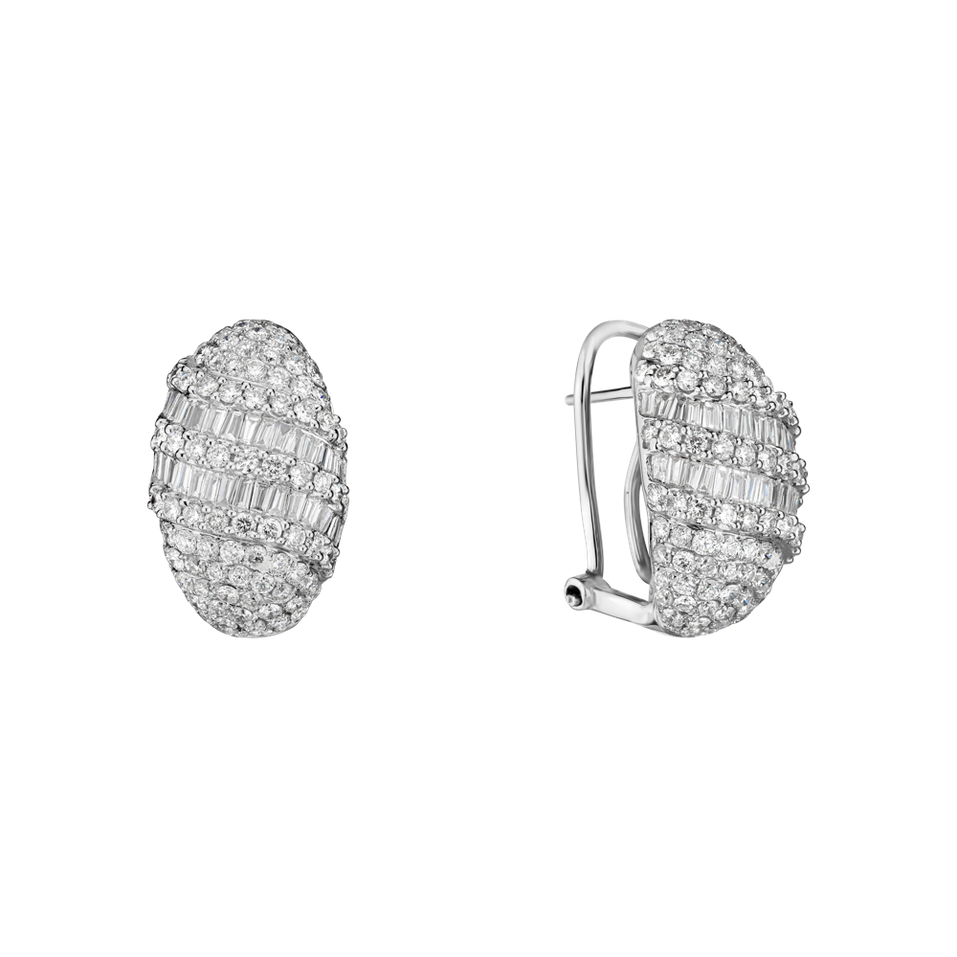 Náušnice s diamanty Edda