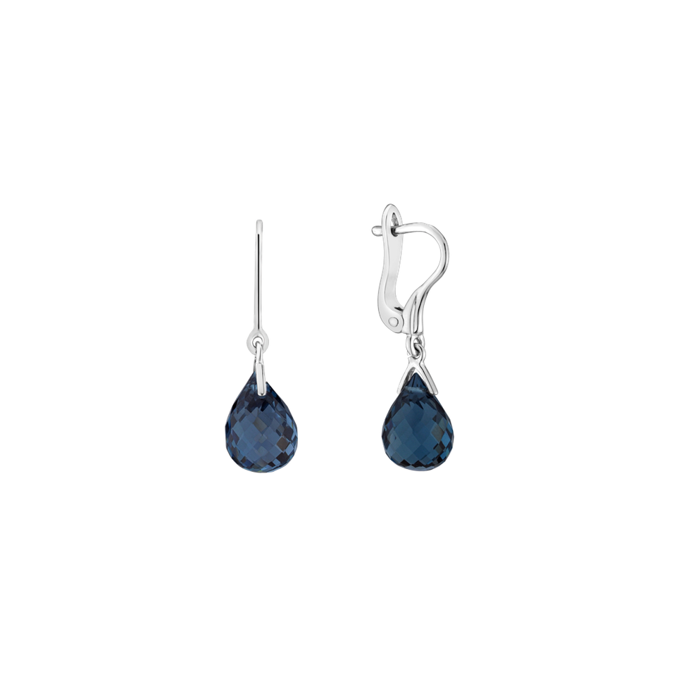 Náušnice s topazem Colorful Desire