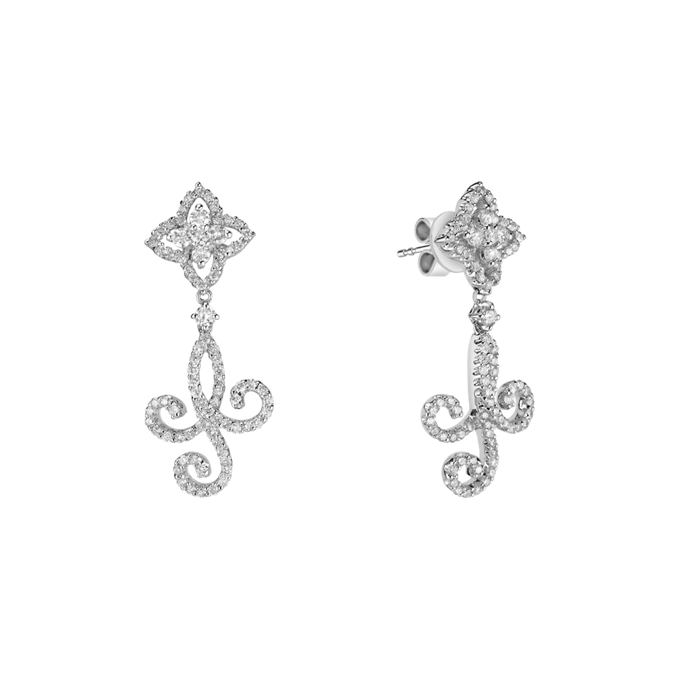 Náušnice s diamanty Ardys