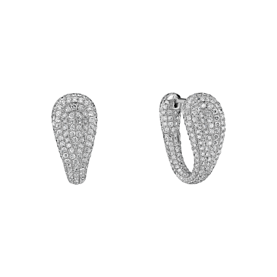 Náušnice s diamanty Freyja