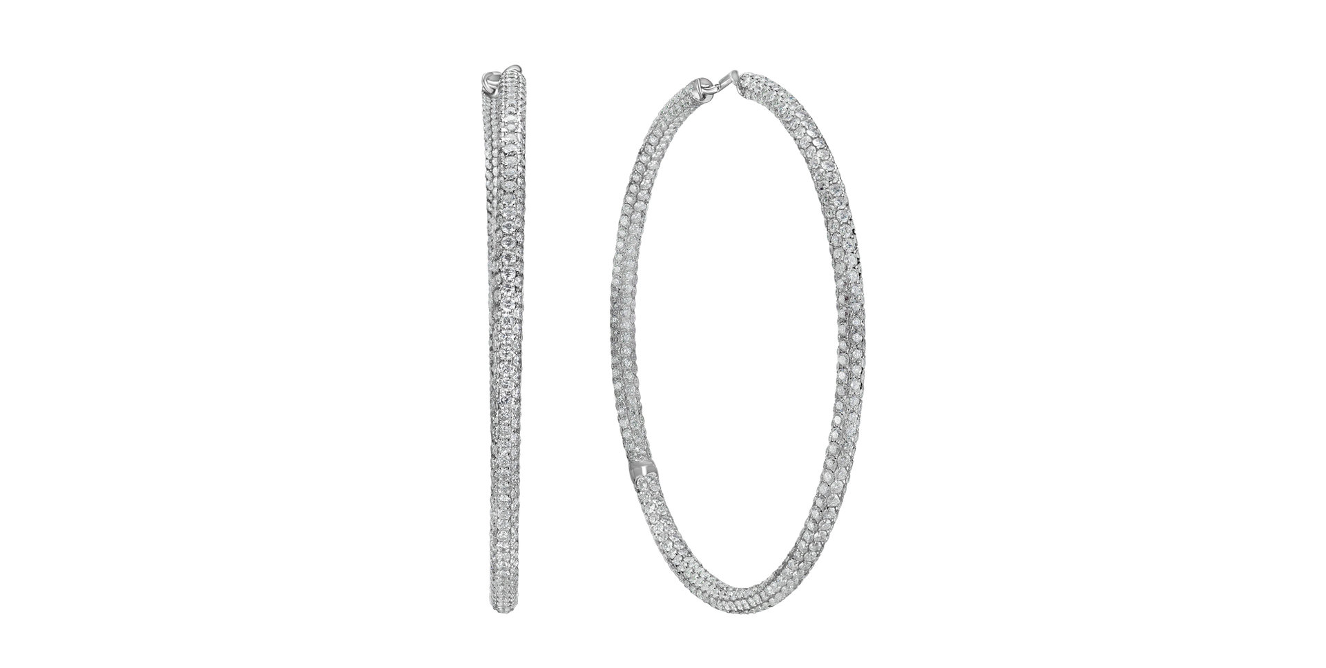 Náušnice s diamanty Royal Beauty