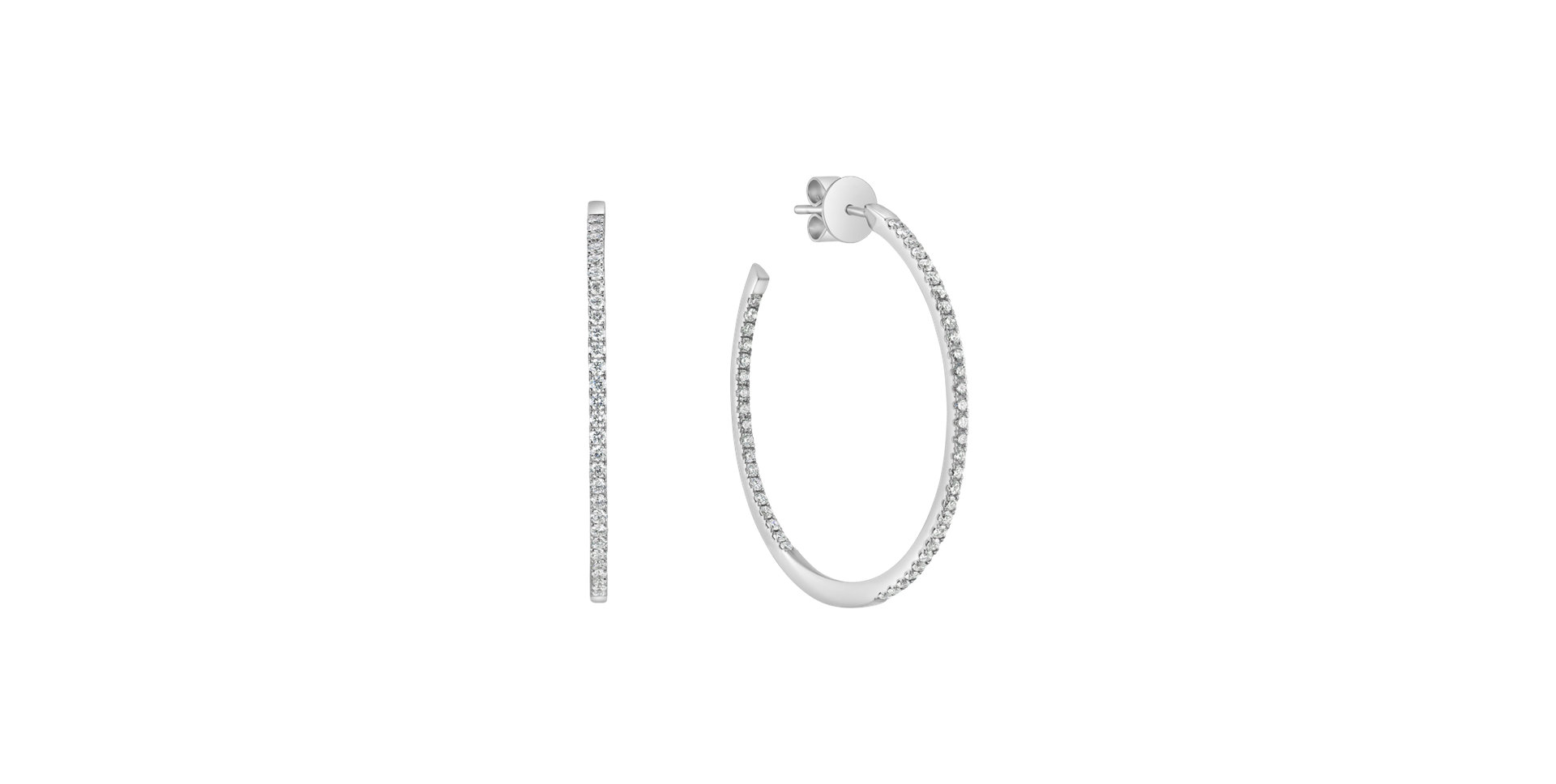 Náušnice s diamanty Alemene