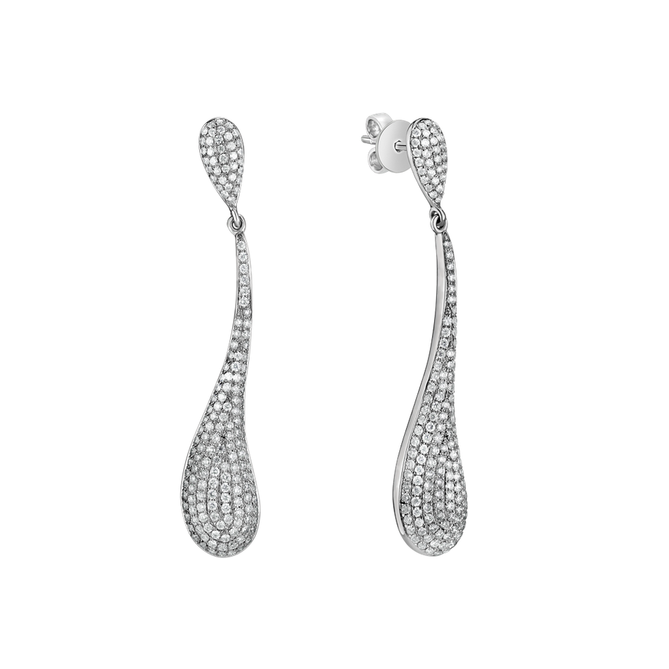 Náušnice s diamanty Rachele