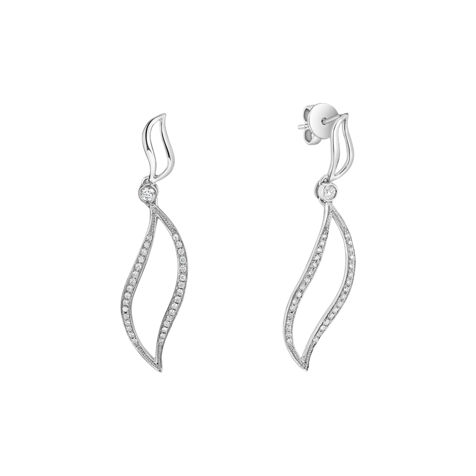 Náušnice s diamanty Aleena