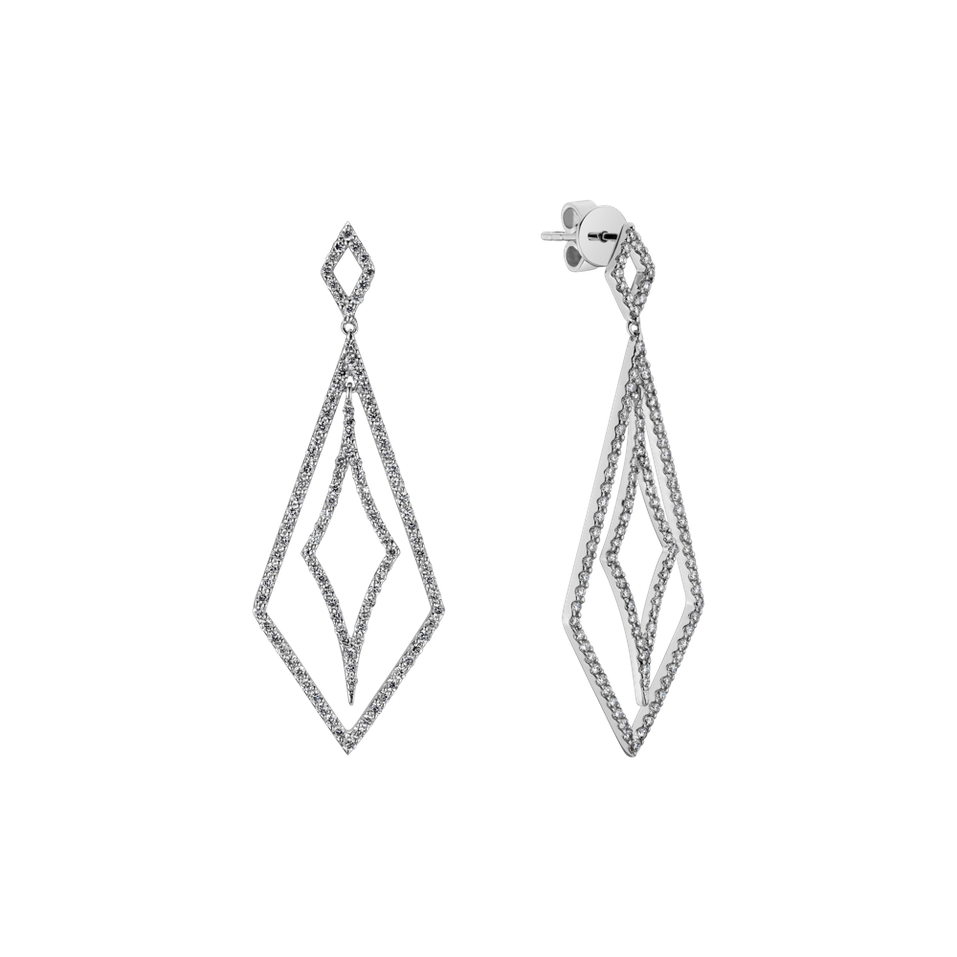 Náušnice s diamanty Brilliant Radiance