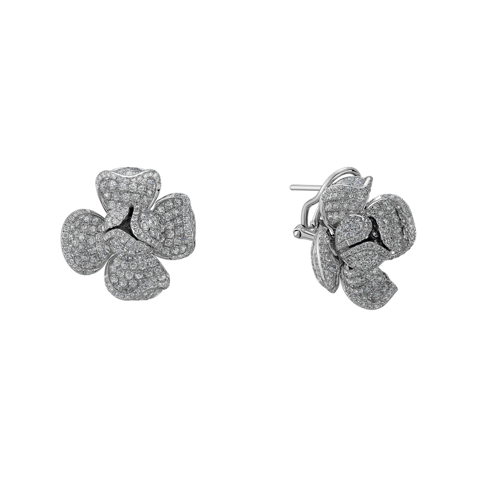 Náušnice s diamanty Magic Cloud