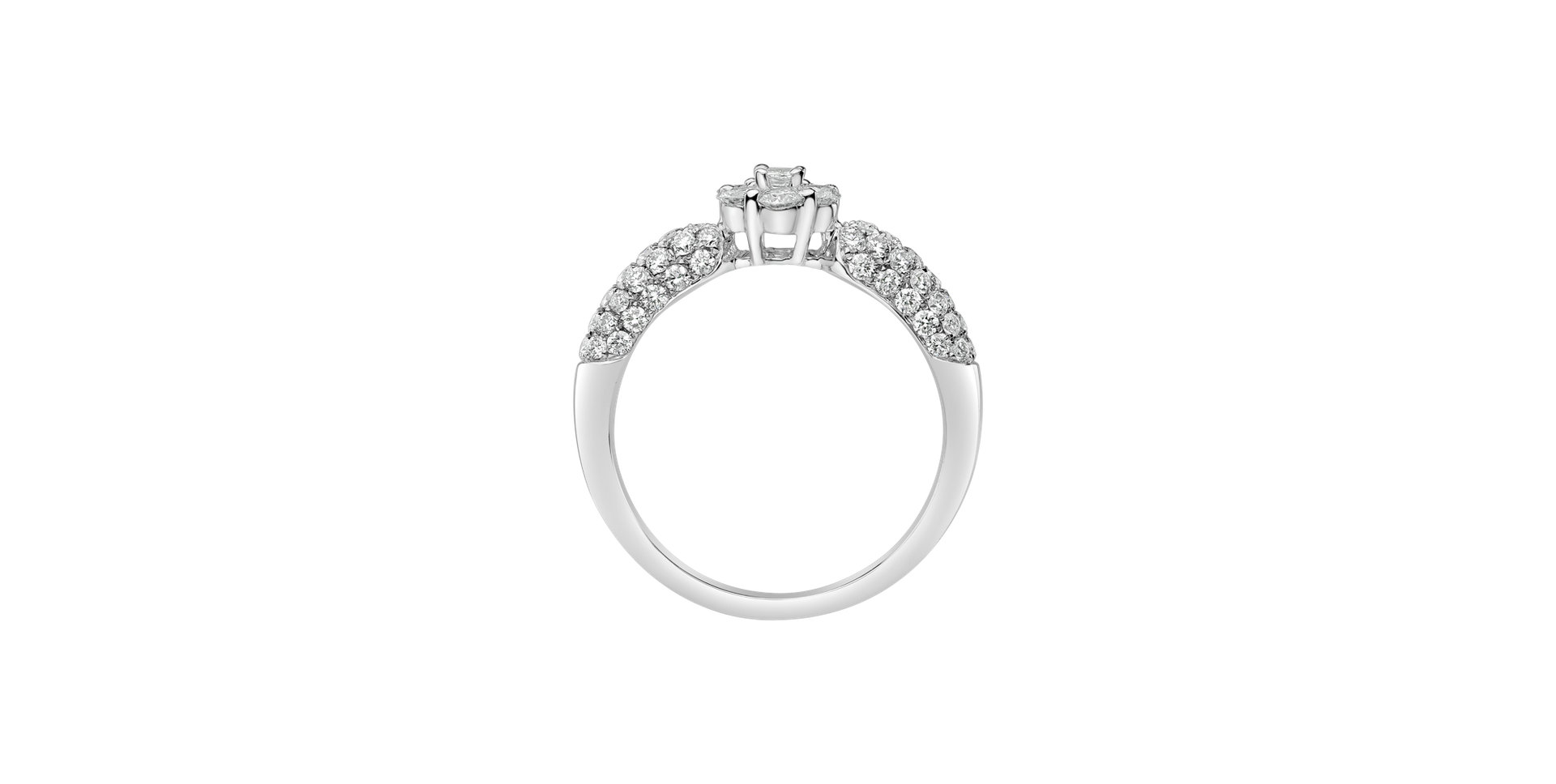 Prsten s diamanty Royal Throne