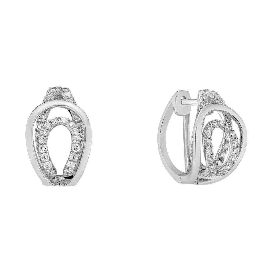 Náušnice s diamanty Kylie