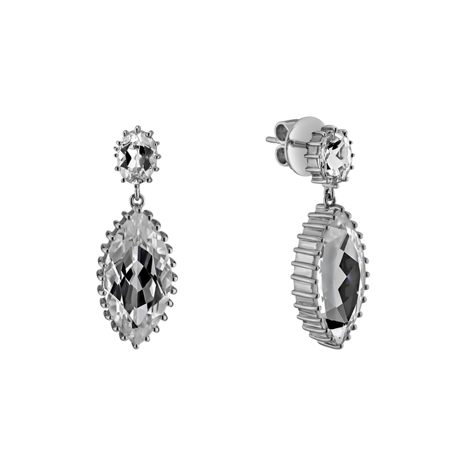 Náušnice s topazy Overnight Express