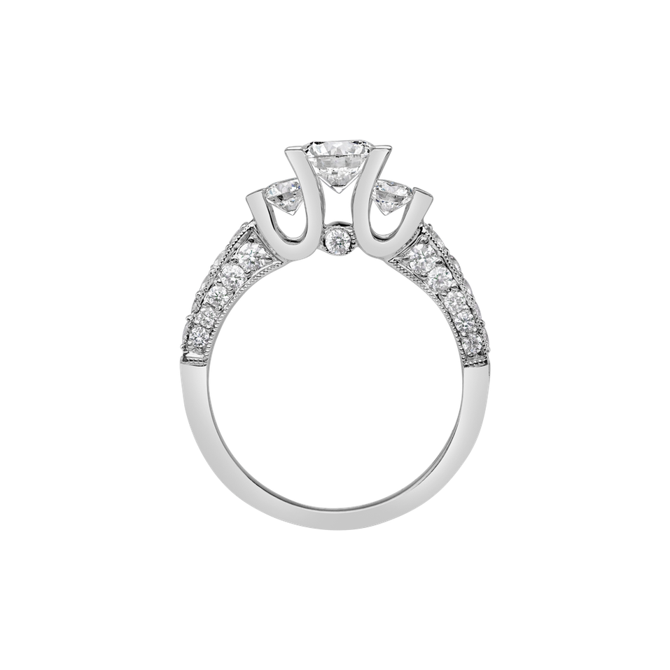 Prsten s diamanty Julia