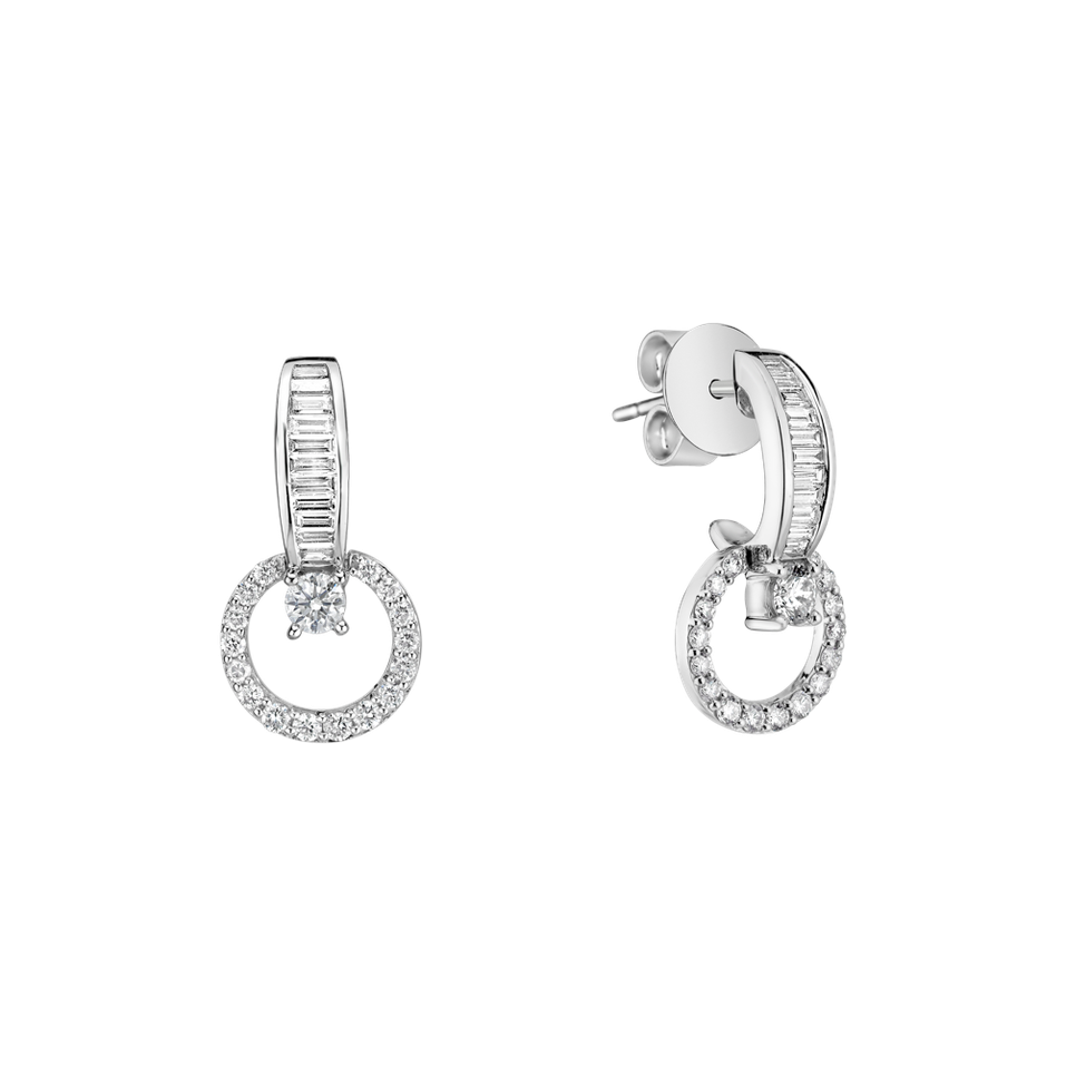 Náušnice s diamanty Kristofer