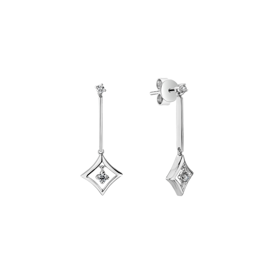 Náušnice s diamanty Marsha