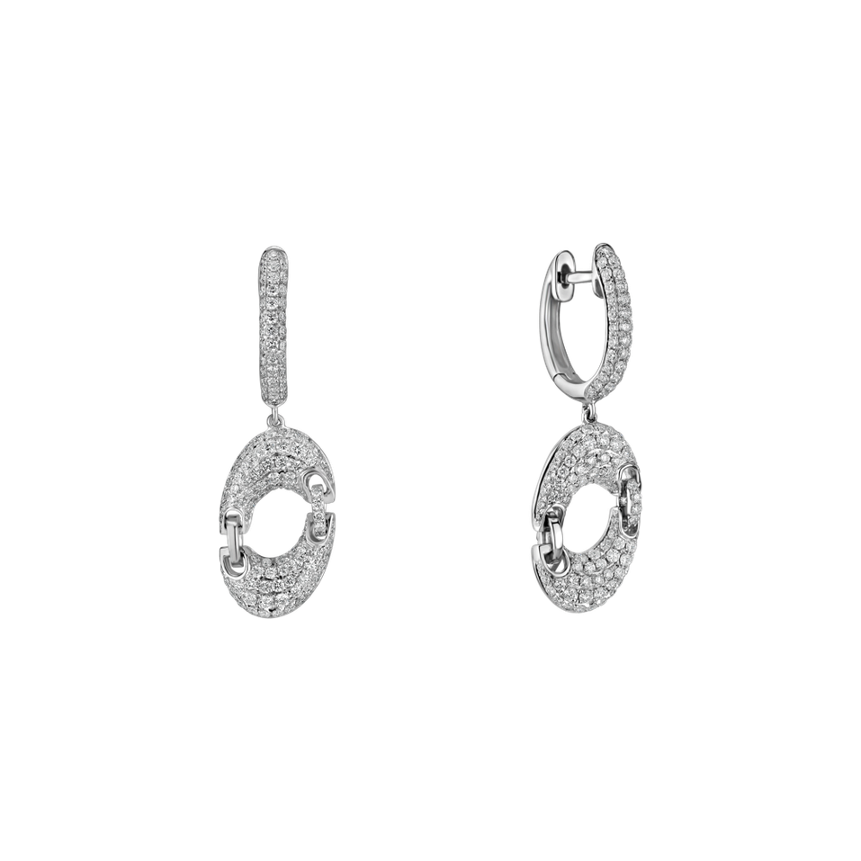 Náušnice s diamanty Hasan