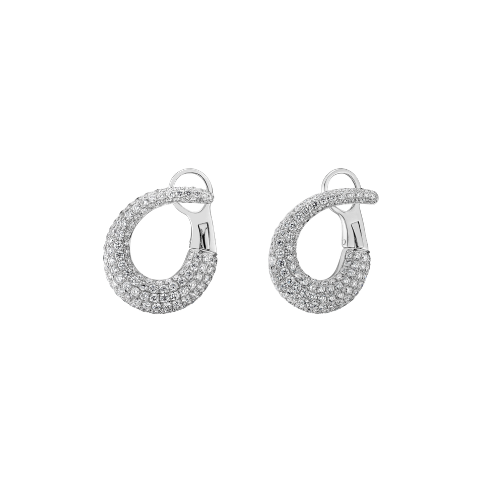 Náušnice s diamanty Melodic Dream