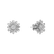Náušnice s diamanty Flower Carrie3