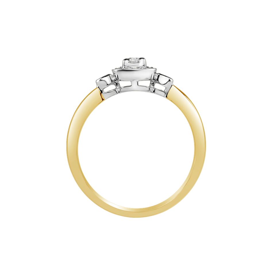 Prsten s diamanty Valérie