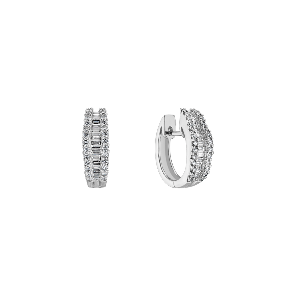 Náušnice s diamanty Jinx