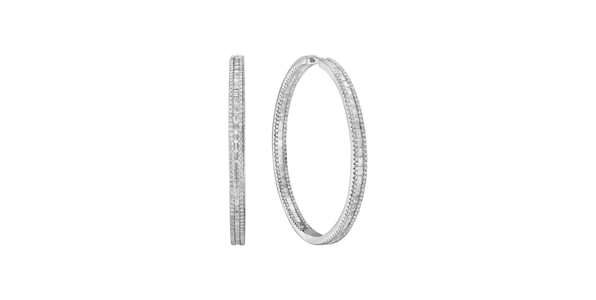 Náušnice s diamanty Royal Line