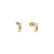 Náušnice s diamantem Void3
