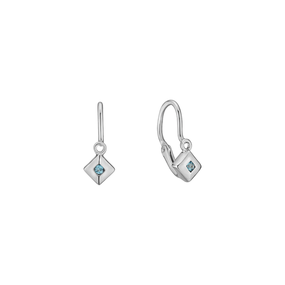 Dětské náušnice s topazem Baby Fairytale