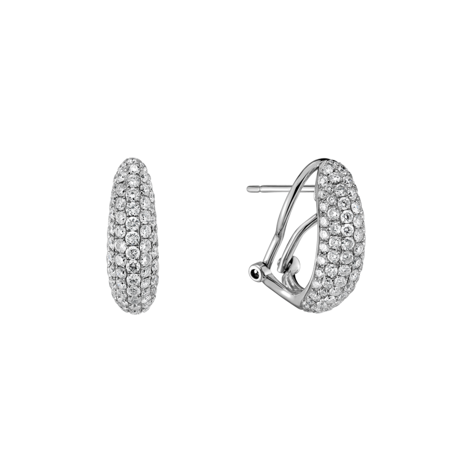 Náušnice s diamanty Edric