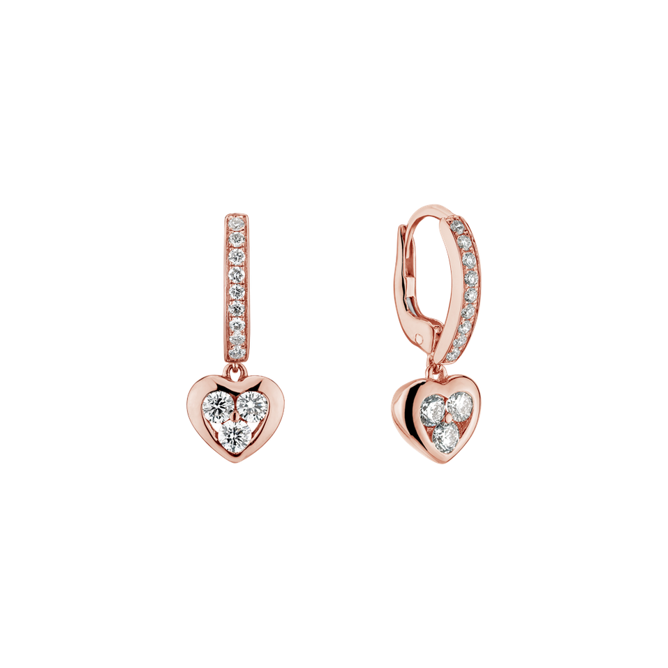 Náušnice s diamanty Empathy