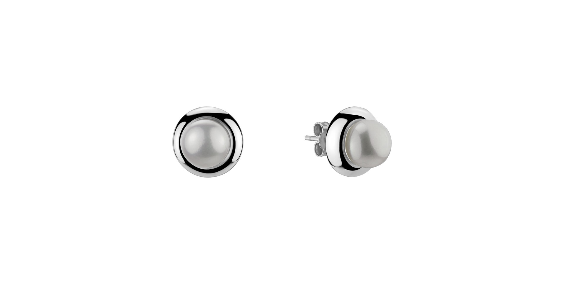 Náušnice s perlou Pearly Daylight