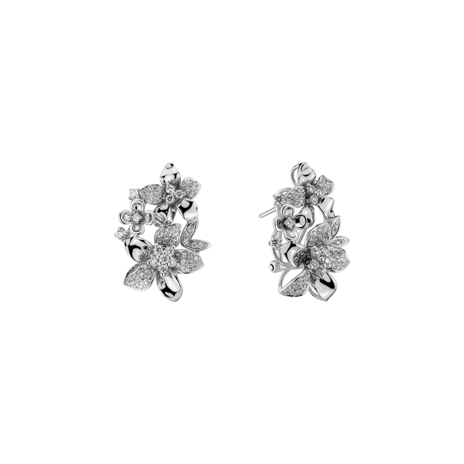 Náušnice s diamanty Royal Gardens