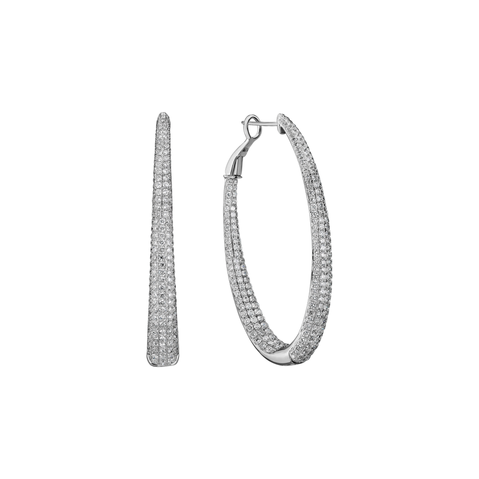 Náušnice s diamanty Montre