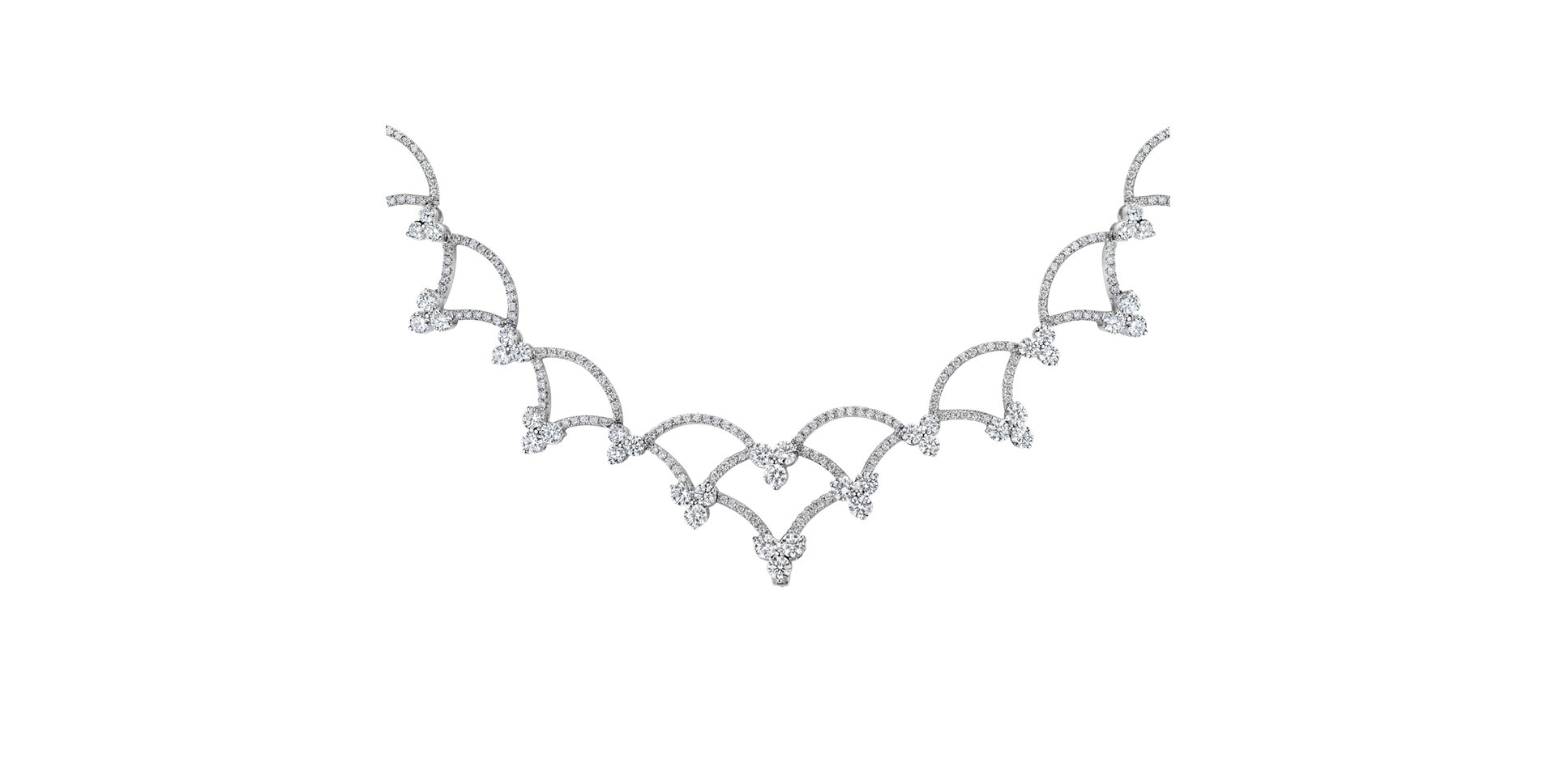 Náhrdelník s diamanty Clover Meadow