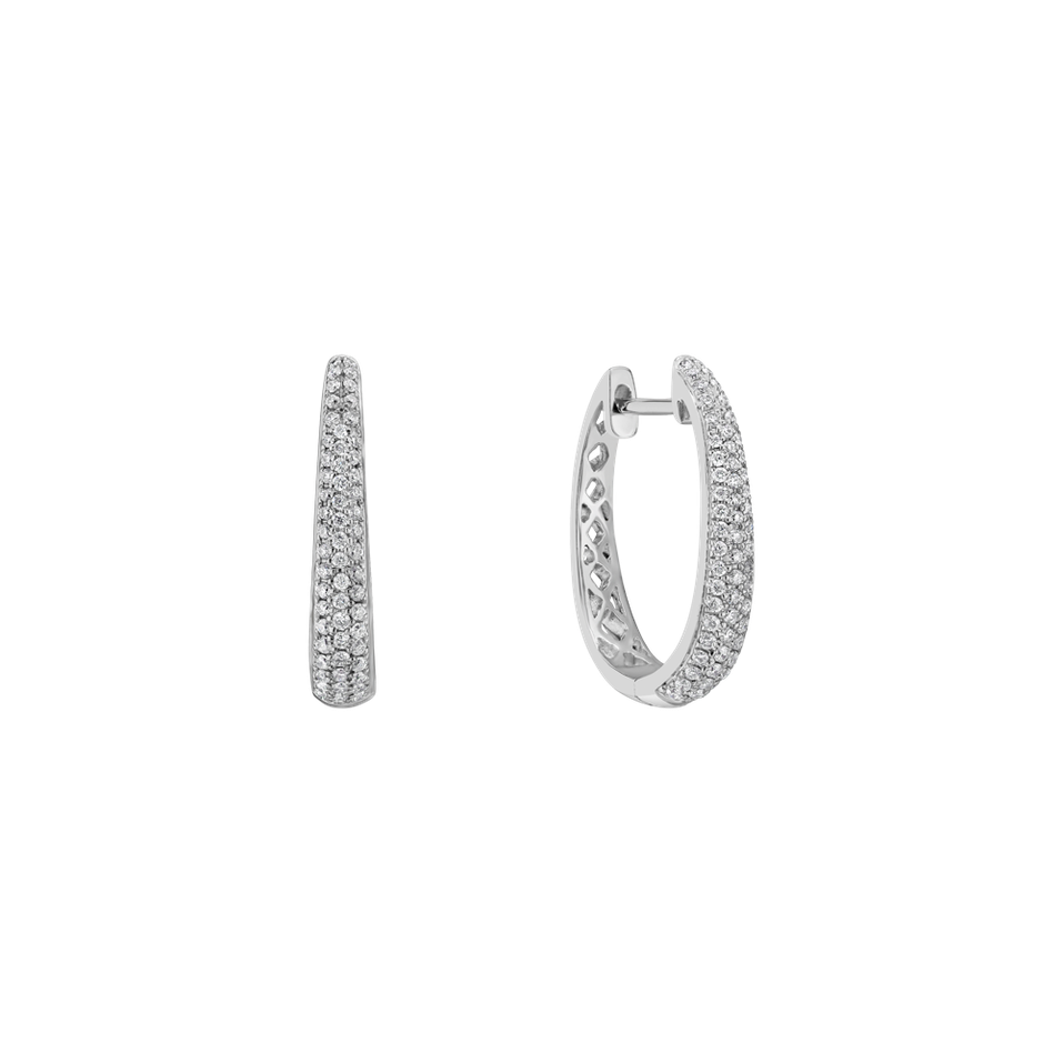 Náušnice s diamanty Tender Whisper