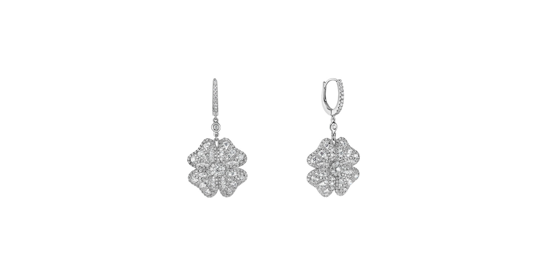 Náušnice s diamanty Micah