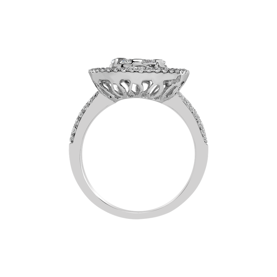 Prsten s diamanty Florine