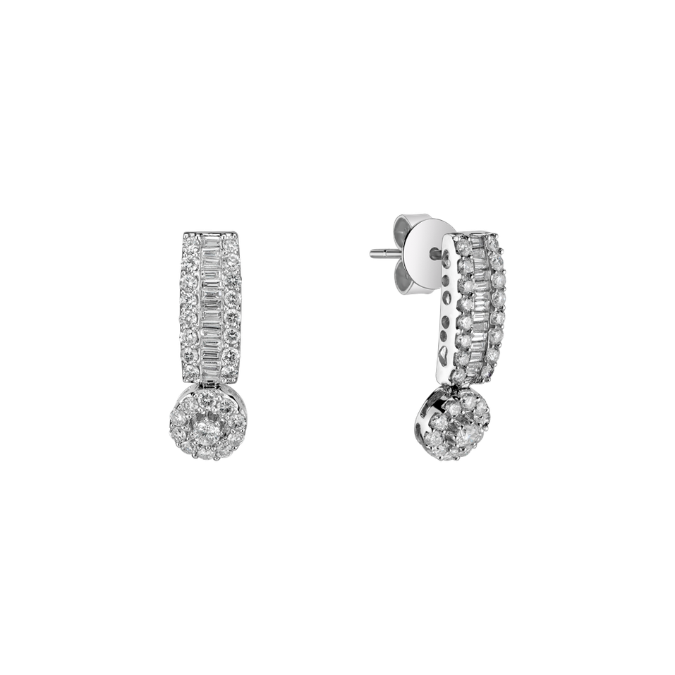 Náušnice s diamanty Georgiana
