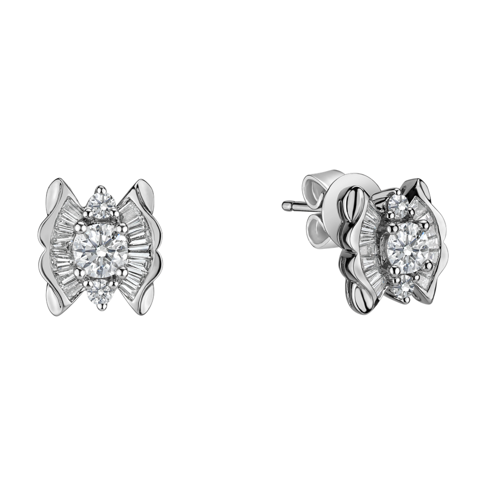 Náušnice s diamanty Ubiquitous Love