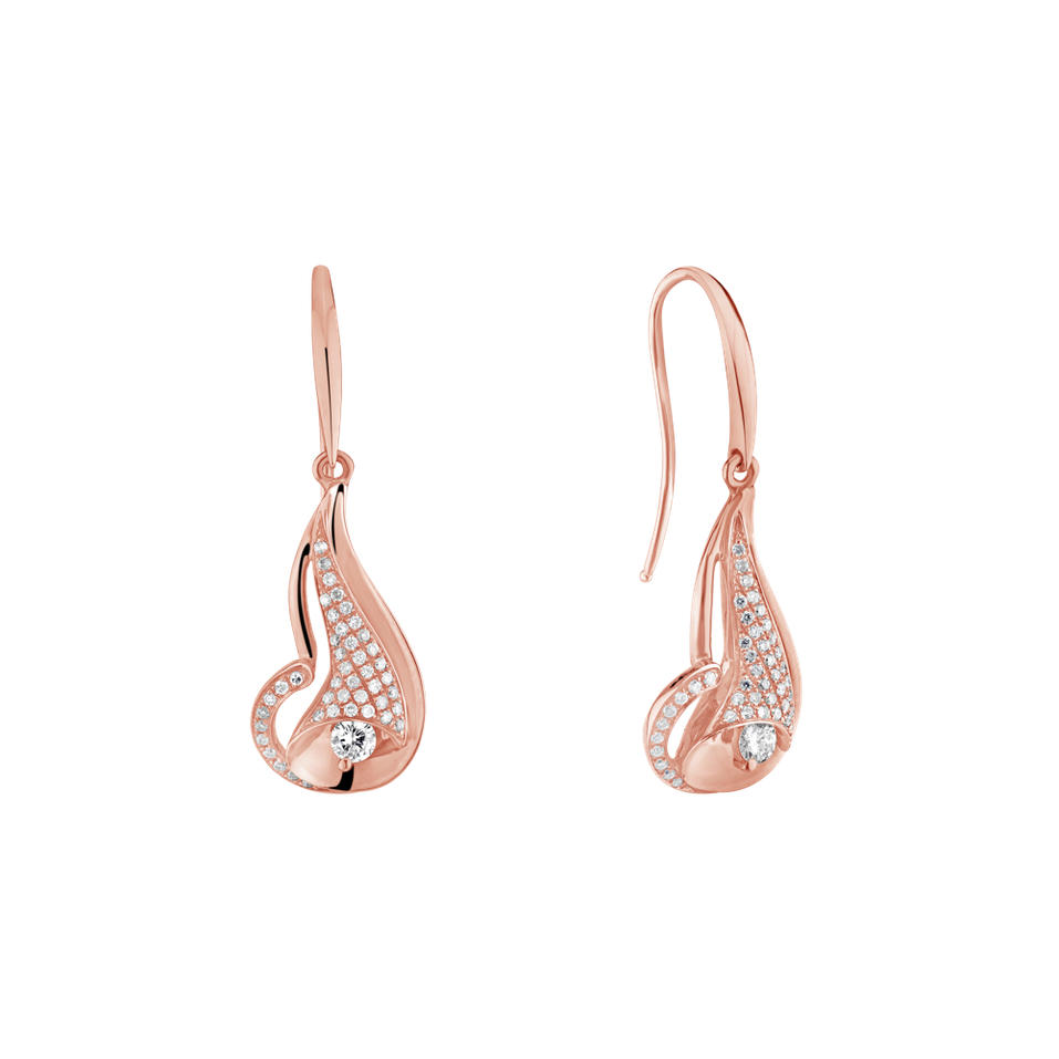 Náušnice s diamanty Sunny Rain