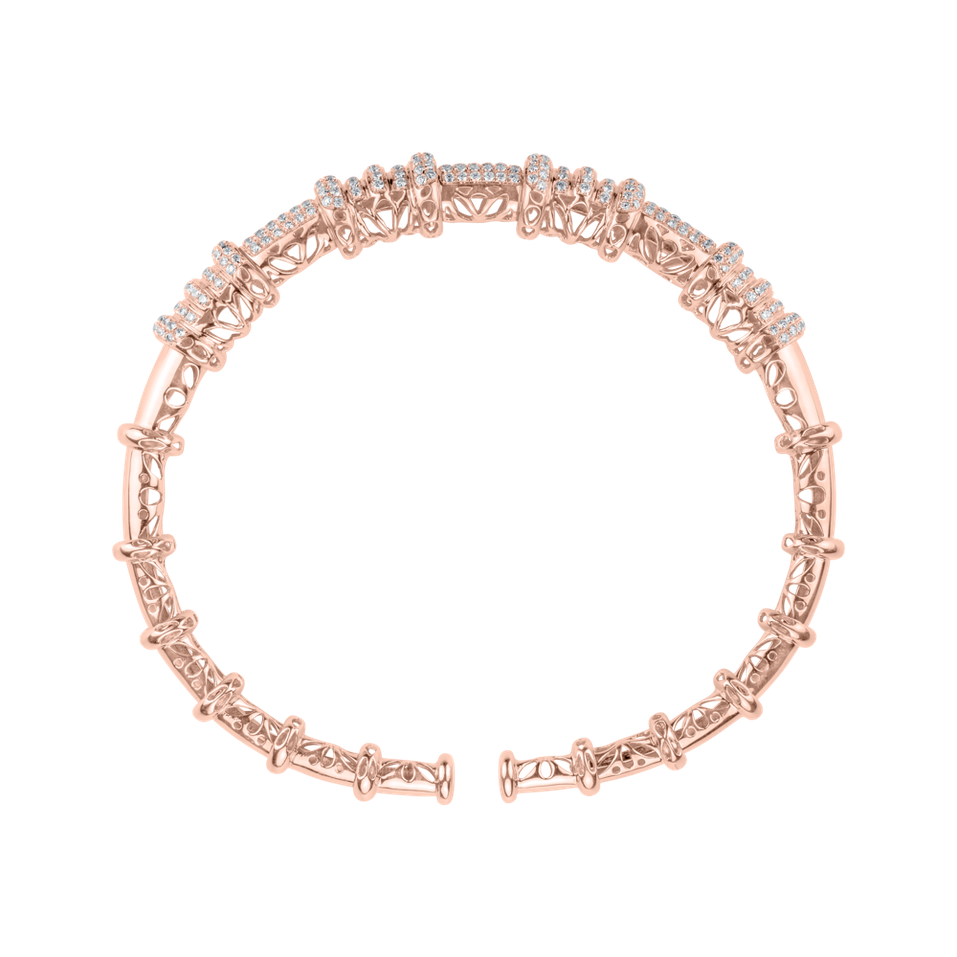 Náramek s diamanty Fredérica